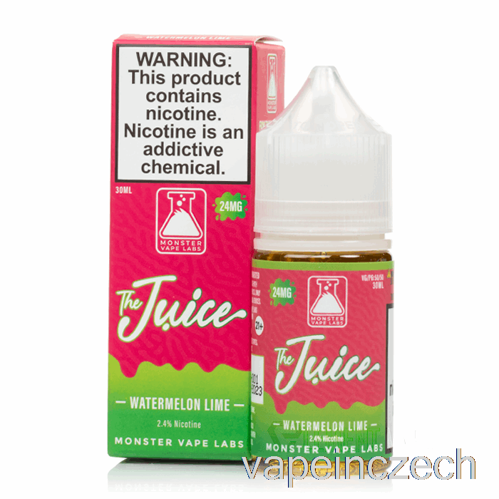 Vodní Meloun Limetka - Sůl šťávy - 30 Ml 24mg Vape Pero